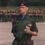 Korpsadjudant van 2A 1983-1997 Adjt Maj Fred Boogers